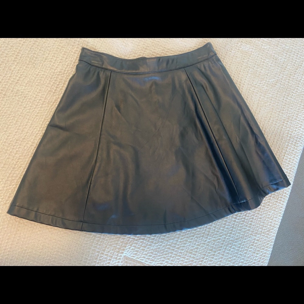 Leather Skirt